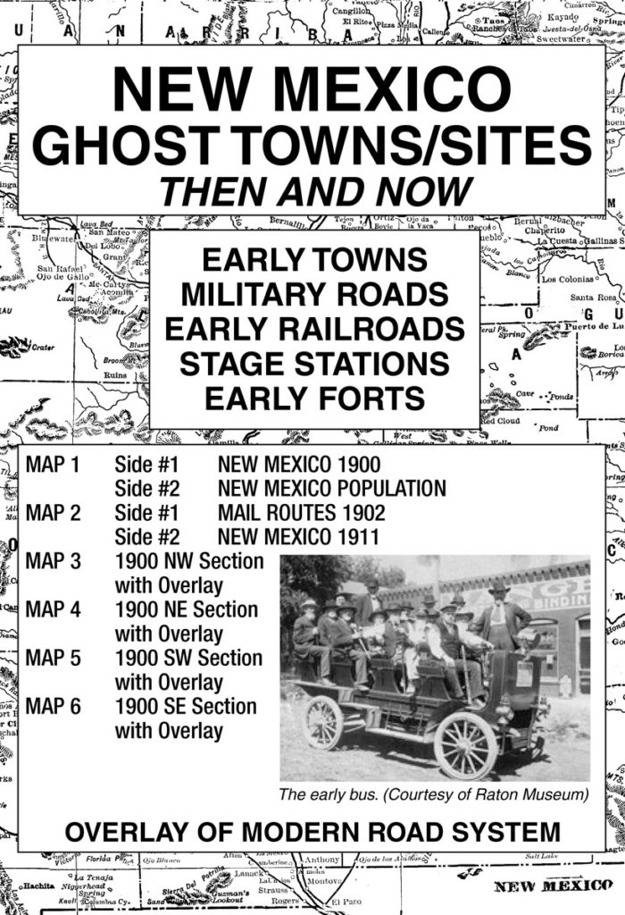 Historical Ghost Town Maps Ghost Town Sites Then Now